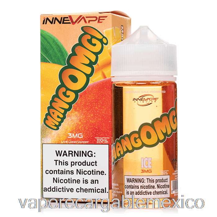 Vape Recargable Mangomg! Hielo - E-líquido Innevape - 100ml 6mg